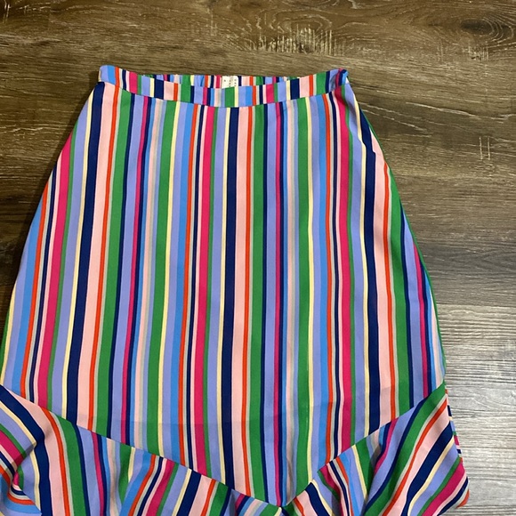 Colorful Striped Women's Skirt - Picture 3 of 7